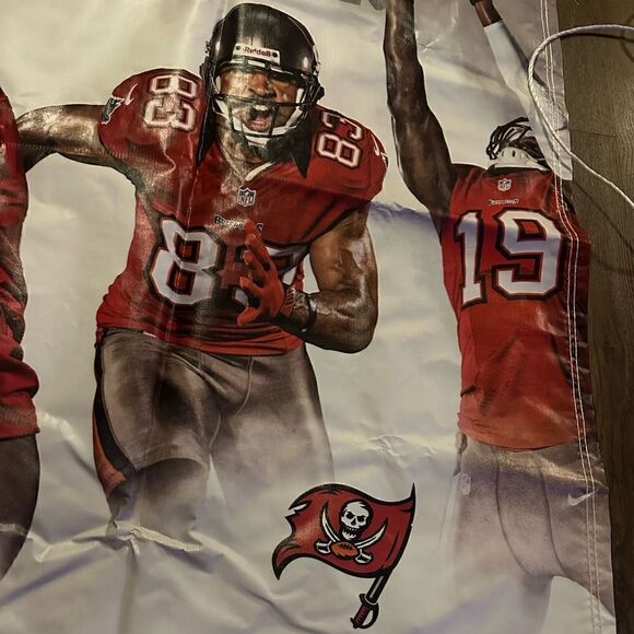 Tampa Bay Buccaneers Tailgate Man Cave Canvas  Coke Zero Large Banner 68”x34 - Picture 7 of 10